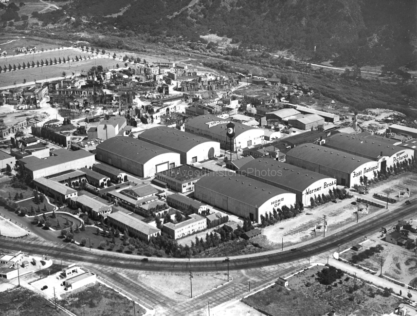 Burbank 1932 3 Warner Bros. Studios First National first year in Burbank wm.jpg
